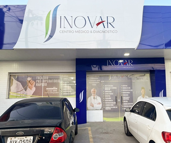 Fachada Inovar Centro Médico e Diagnóstico de Castanhal Pará